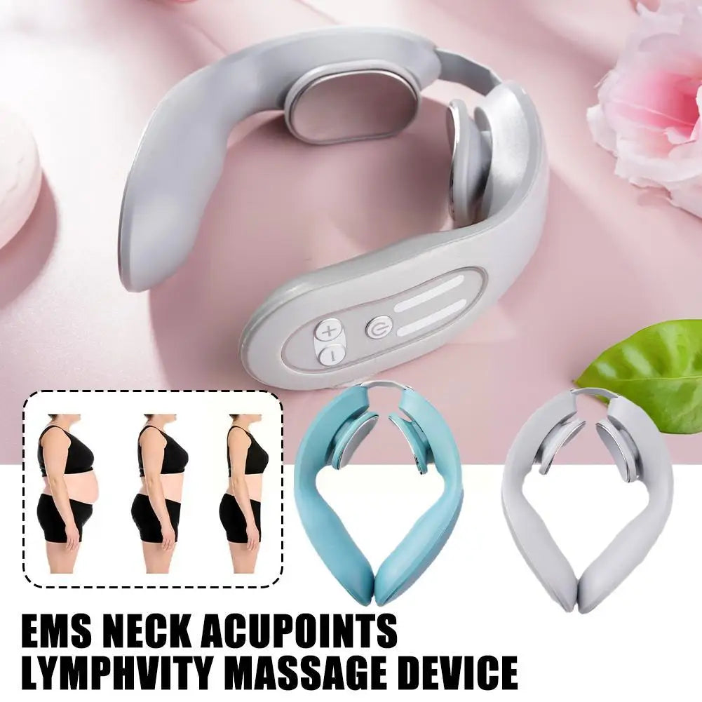 Portable EMS Neck Massager Neck Cervical Spine Shoulder Protector
