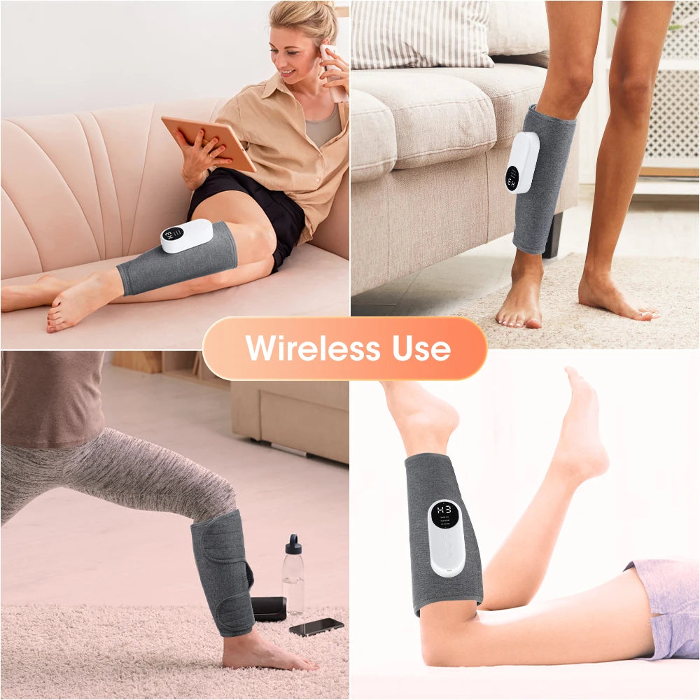 Air Pressure Calf Massager for Leg Muscular Leg Massager with Heat Diversi Shop™