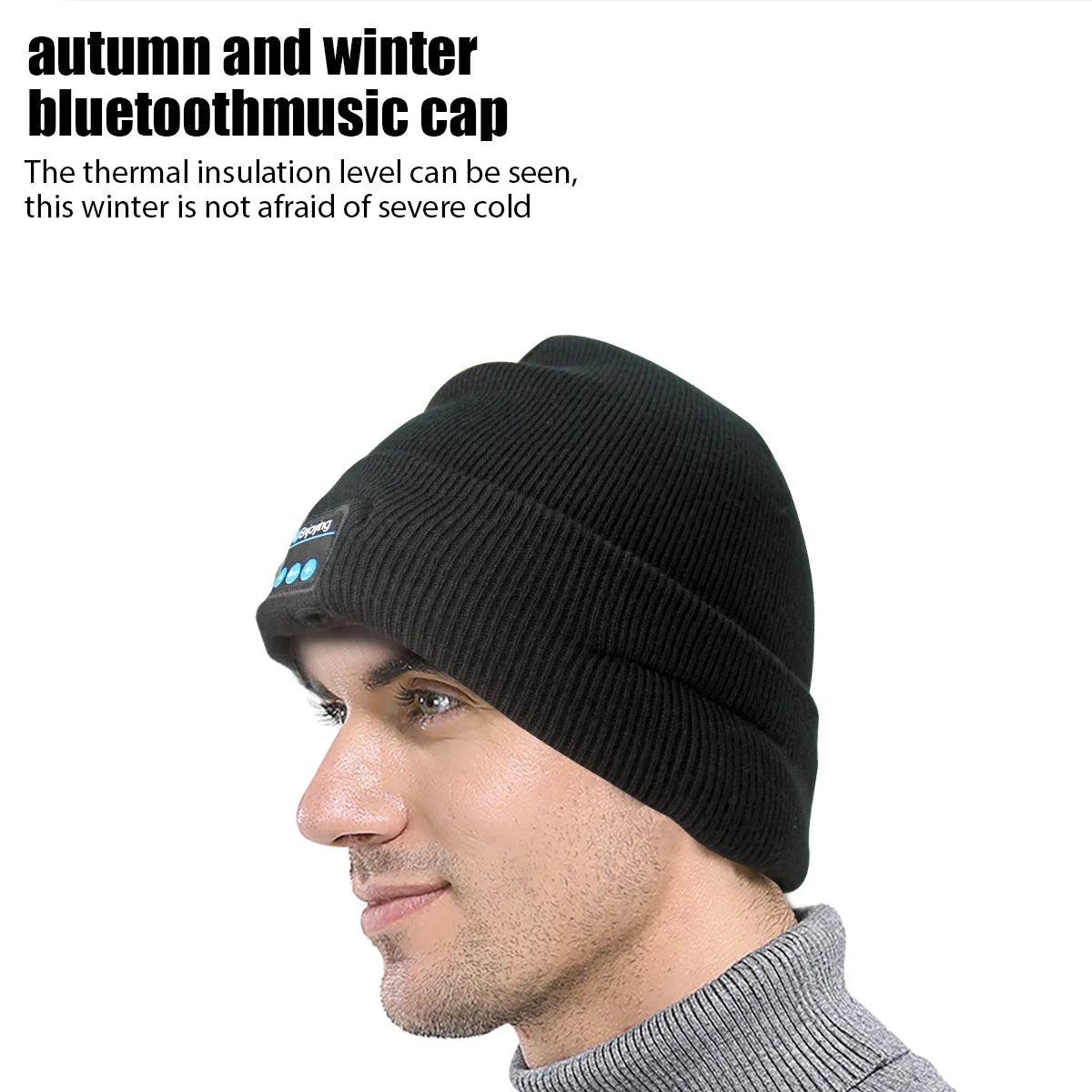 🎶 Wireless Bluetooth Music Hat – Winter Knitted Beanie with Headphones Diversi Fusion™