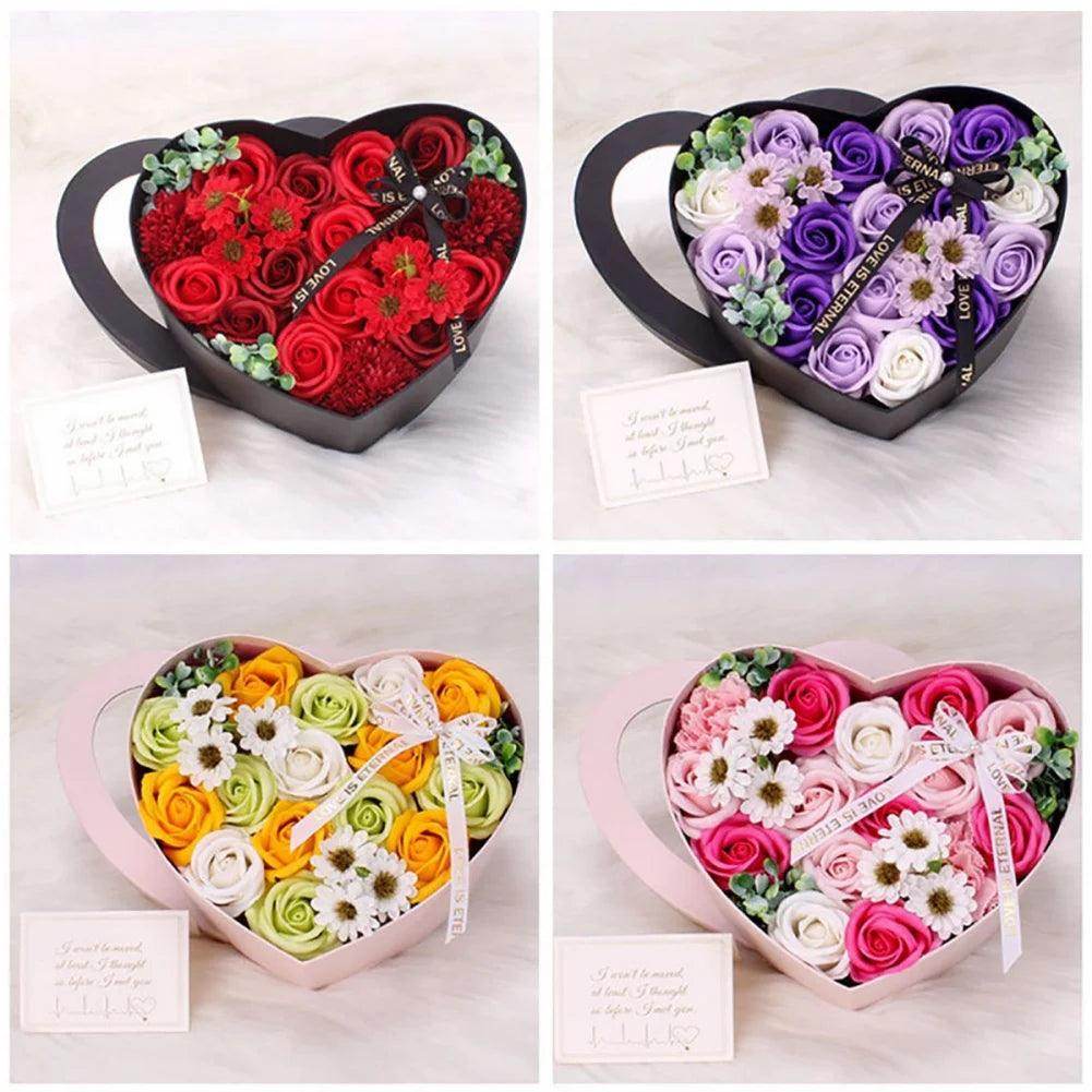 13Pcs Heart Shape Rose Gift Box - SmartPursue™