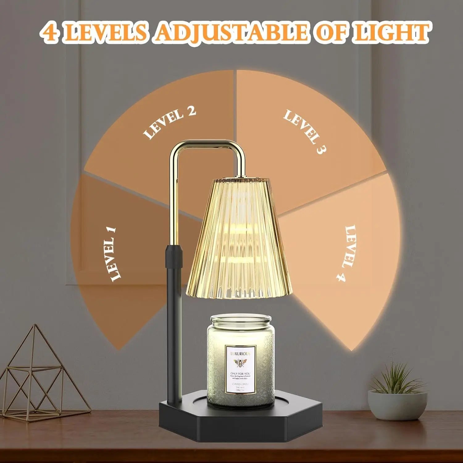 🕯 Candle Warmer Lamp – Adjustable Electric Wax Melter - SmartPursue™