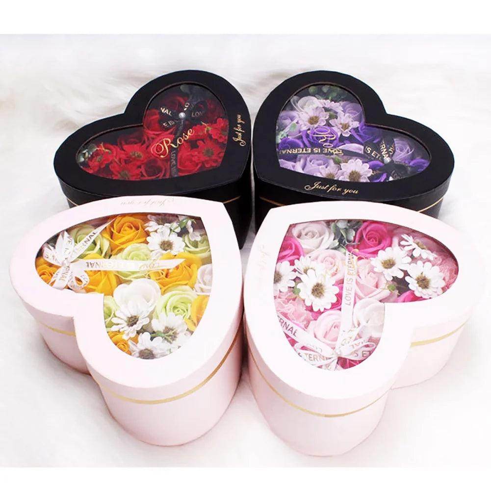 13Pcs Heart Shape Rose Gift Box - SmartPursue™