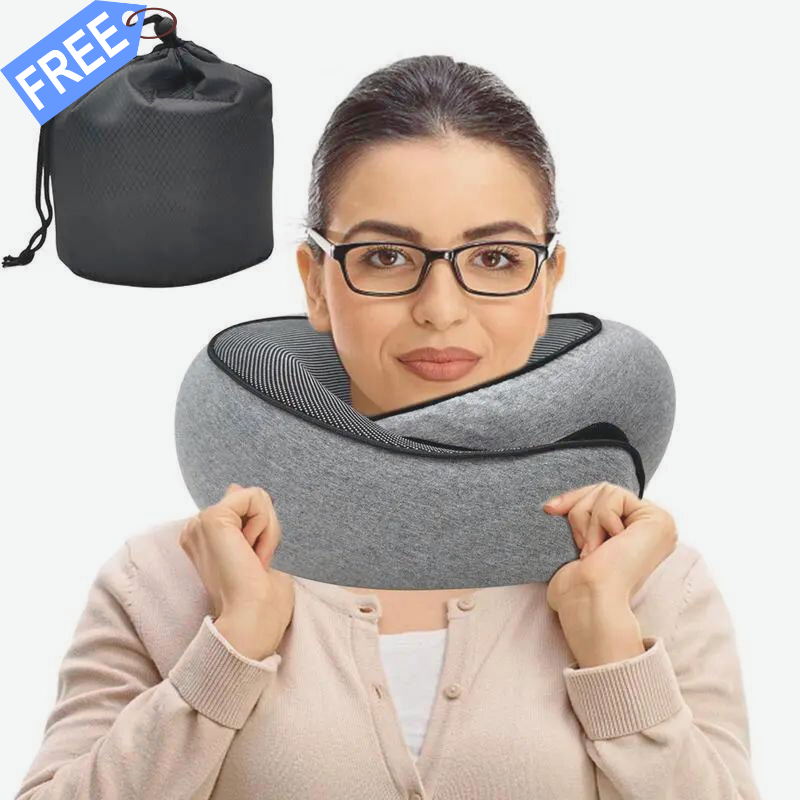 Travel neck pillow for long flights - Diversi Fusion™