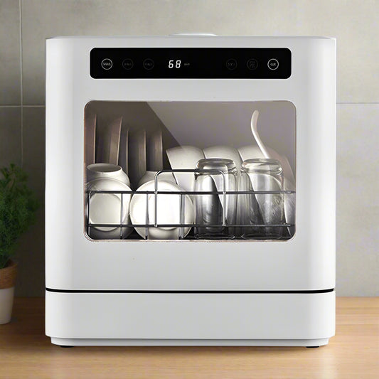 Mini Embedded Household Full-automatic High-temperature Drying Disinfection 110V Dishwasher Travel & Portable Gadgets