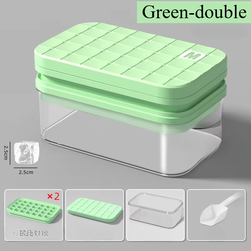 21-Grid Silicone Ice Cube Tray Smart Kitchen & Home
