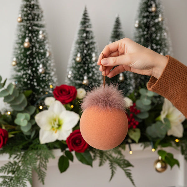 4PCS Set  Christmas Ball Ornaments Glass Hanging Balls For Holiday Tree Decor Shiny Xmas Party Decorations FBA Shipment CJ US