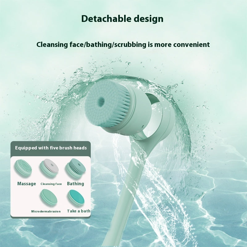 🚿 Electric Bath Brush – Automatic Back Rubbing Long Handle Brush CJ