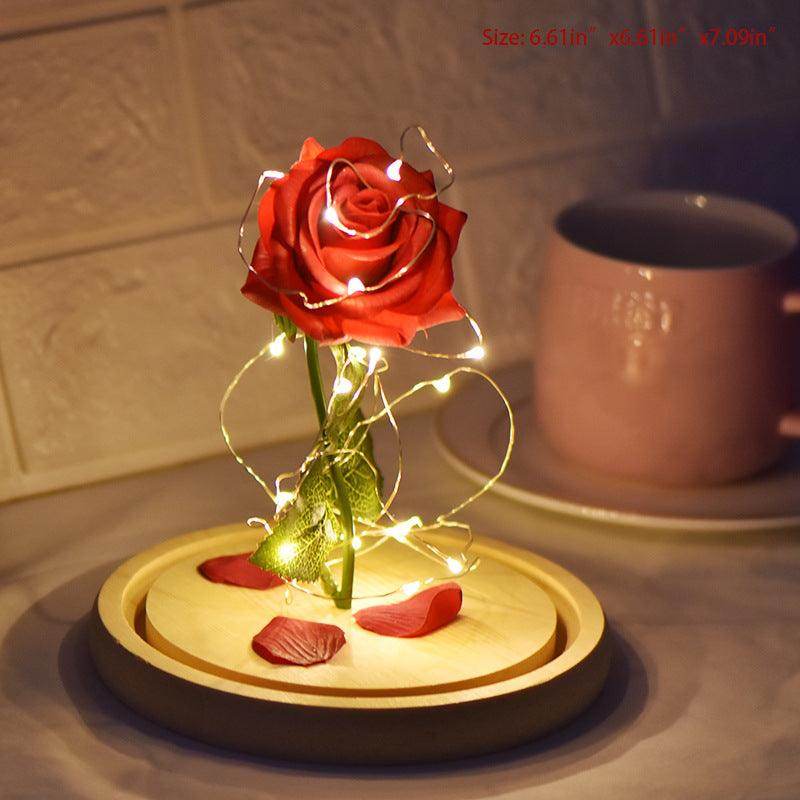 Glass Cover Rose LED Super Light - SmartPursue™