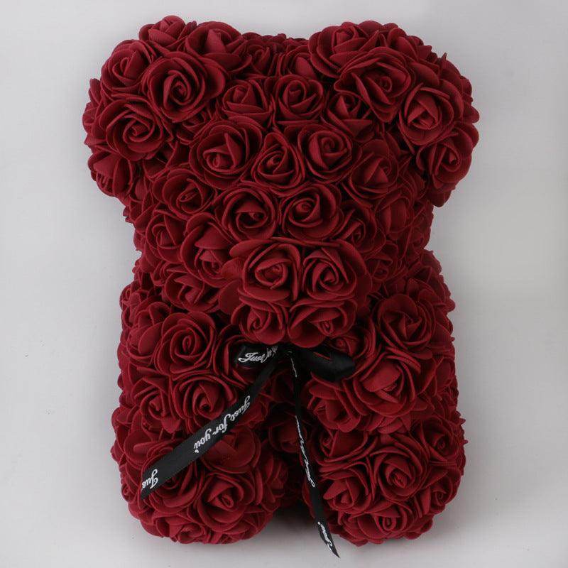 Valentine Foam Forever Rose Teddy Bear - SmartPursue™