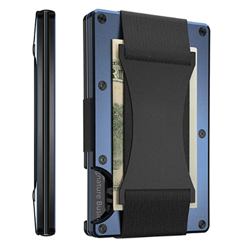 Carbon Fiber Wallet - RFID Blocking Metal Card Holder, Anti-theft Diversi Shop™