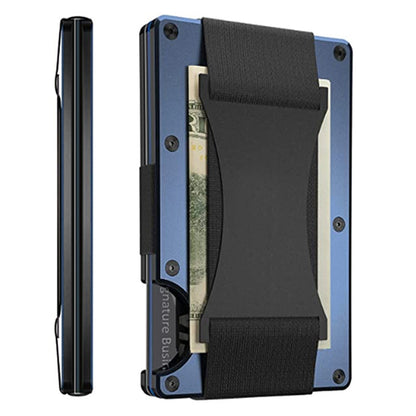 Carbon Fiber Wallet - RFID Blocking Metal Card Holder, Anti-theft Diversi Shop™