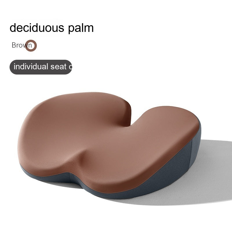 Car Heightening Cushion Backrest Lumber Pad Single Main Driving Thickened Cushion Driving Seat Short Four Seasons Universal CJ