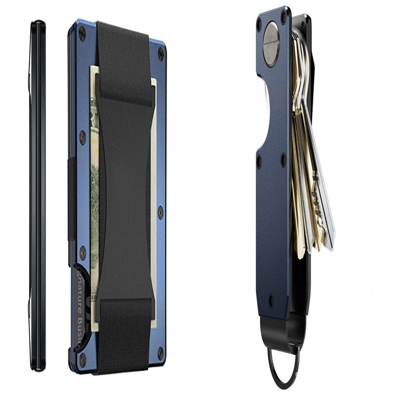 Carbon Fiber Wallet - RFID Blocking Metal Card Holder, Anti-theft Diversi Shop™