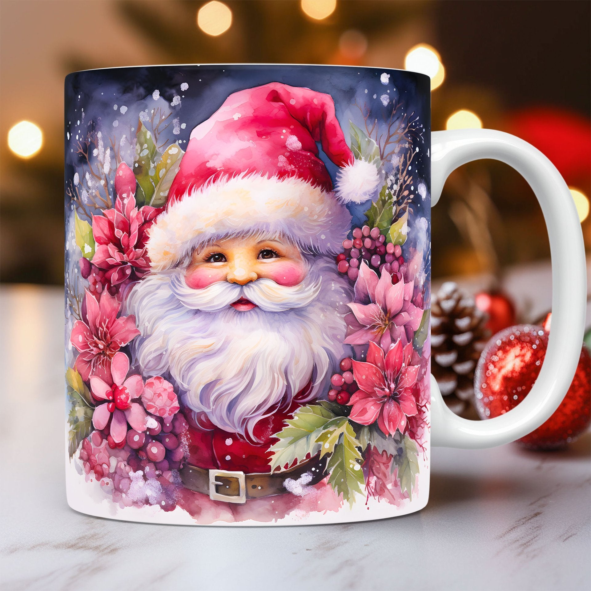 Creative 3D Christmas Ceramic Mug Unique Space Design Snowman Santa Coffee Cup Tea Milk Mug Christmas Gifts For Kids Adults Kitchen Gadgets CJ