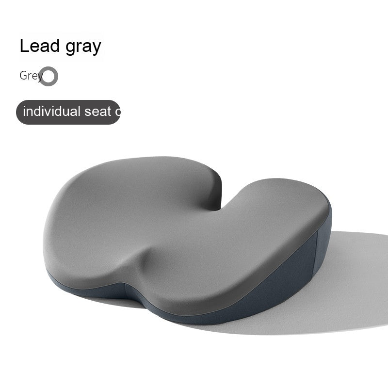 Car Heightening Cushion Backrest Lumber Pad Single Main Driving Thickened Cushion Driving Seat Short Four Seasons Universal CJ