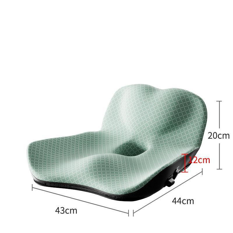 Hot Cushion Backrest Integrated Cushion Office Long Sitting Artifact CJ