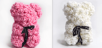 Valentine Foam Forever Rose Teddy Bear - SmartPursue™