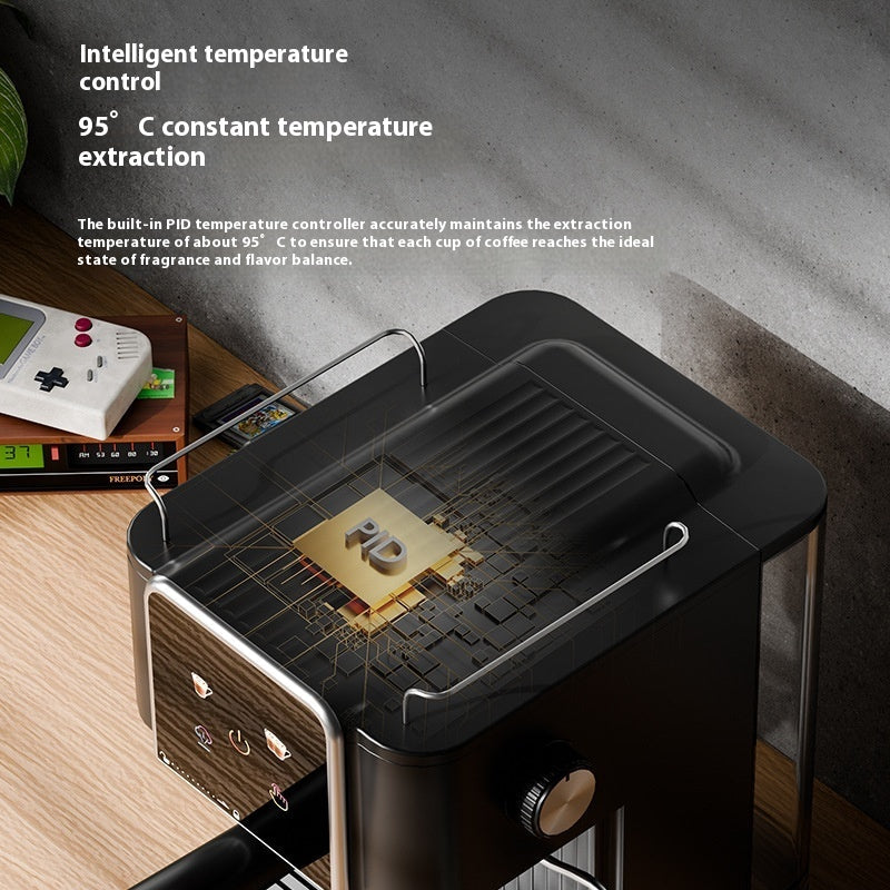 ☕ Italian Coffee Machine – High-Pressure Espresso Maker for Home Barista Brewing Smart Kitchen & Home