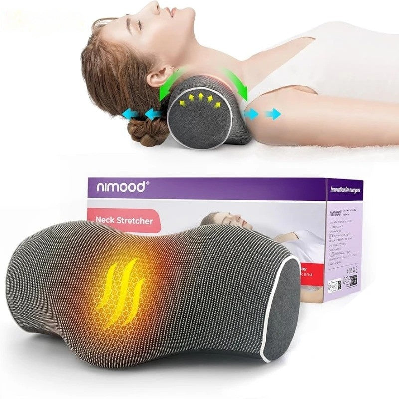 Electric Massager Pillow Heating Vibration Pain Relief Massage