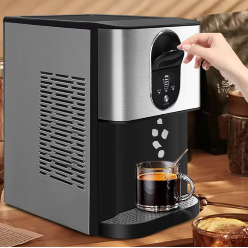 Countertop Nugget Ice Maker with Self-Dispensing