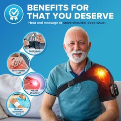 Neck and shoulder massager with heat Diversi Fusion™