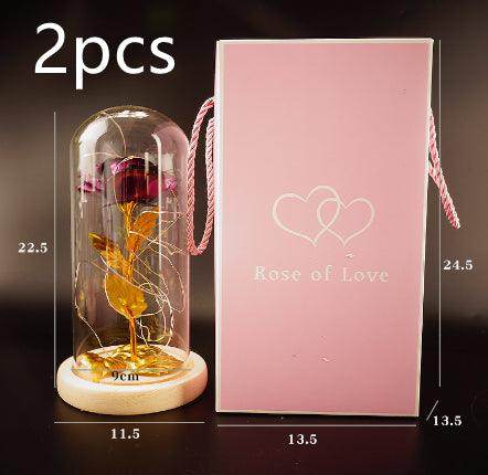 Bouquet Glass Cover Rose | Valentines Gifts for Girlfriend - SmartPursue™