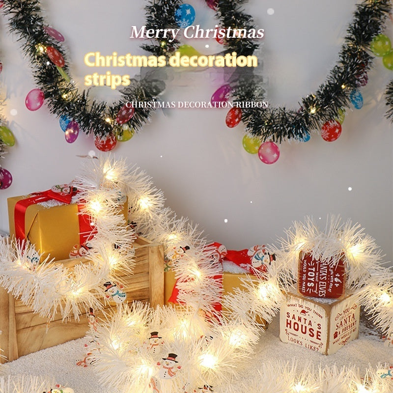 Christmas Ribbon Strip Light Band Atmosphere String CJ