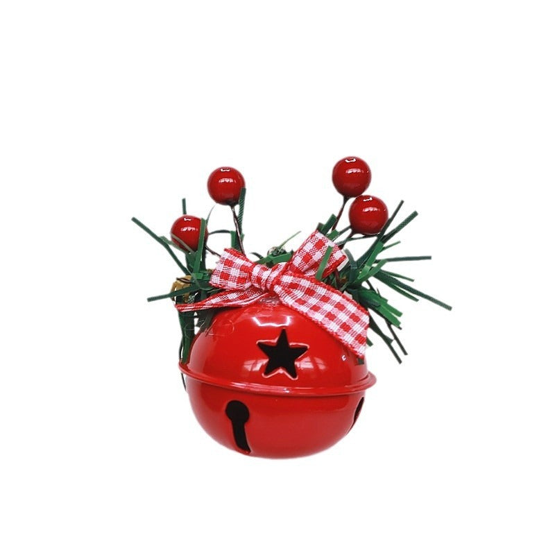 Jingling Bell Pendant Hemp Rope Chinese Hawthorn Decorative Pendant CJ