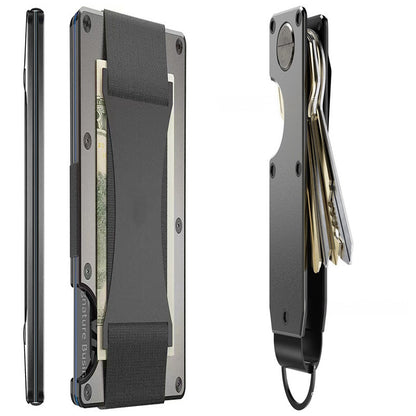 Carbon Fiber Wallet - RFID Blocking Metal Card Holder, Anti-theft Diversi Shop™