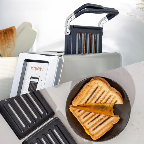 R180S Smart Touchscreen Toaster - 2-Slice InstaGLO with Panini Mode Diversi Fusion™