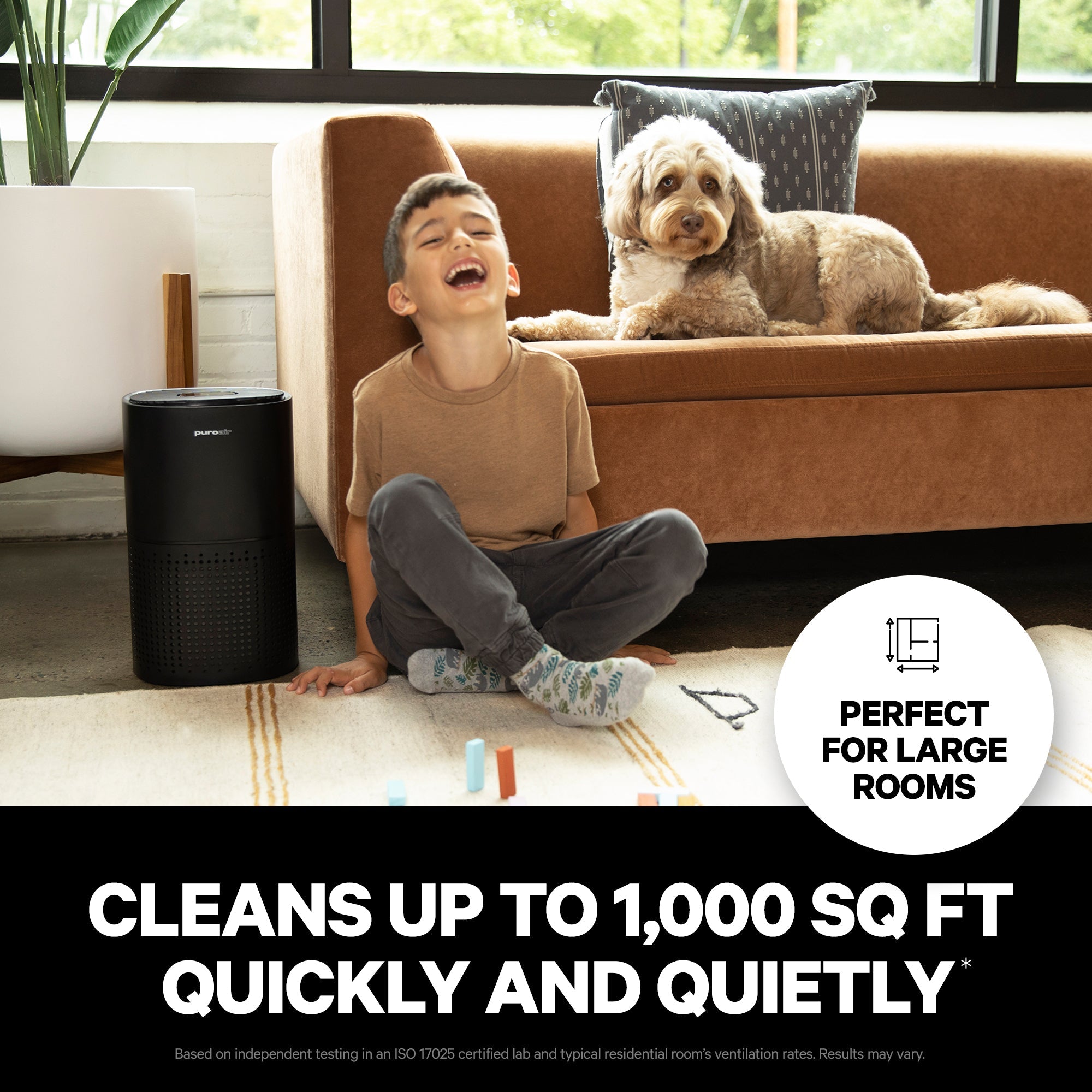 PuroAir 240 HEPA Air Purifier – Home Air Cleaner with HEPA Filter