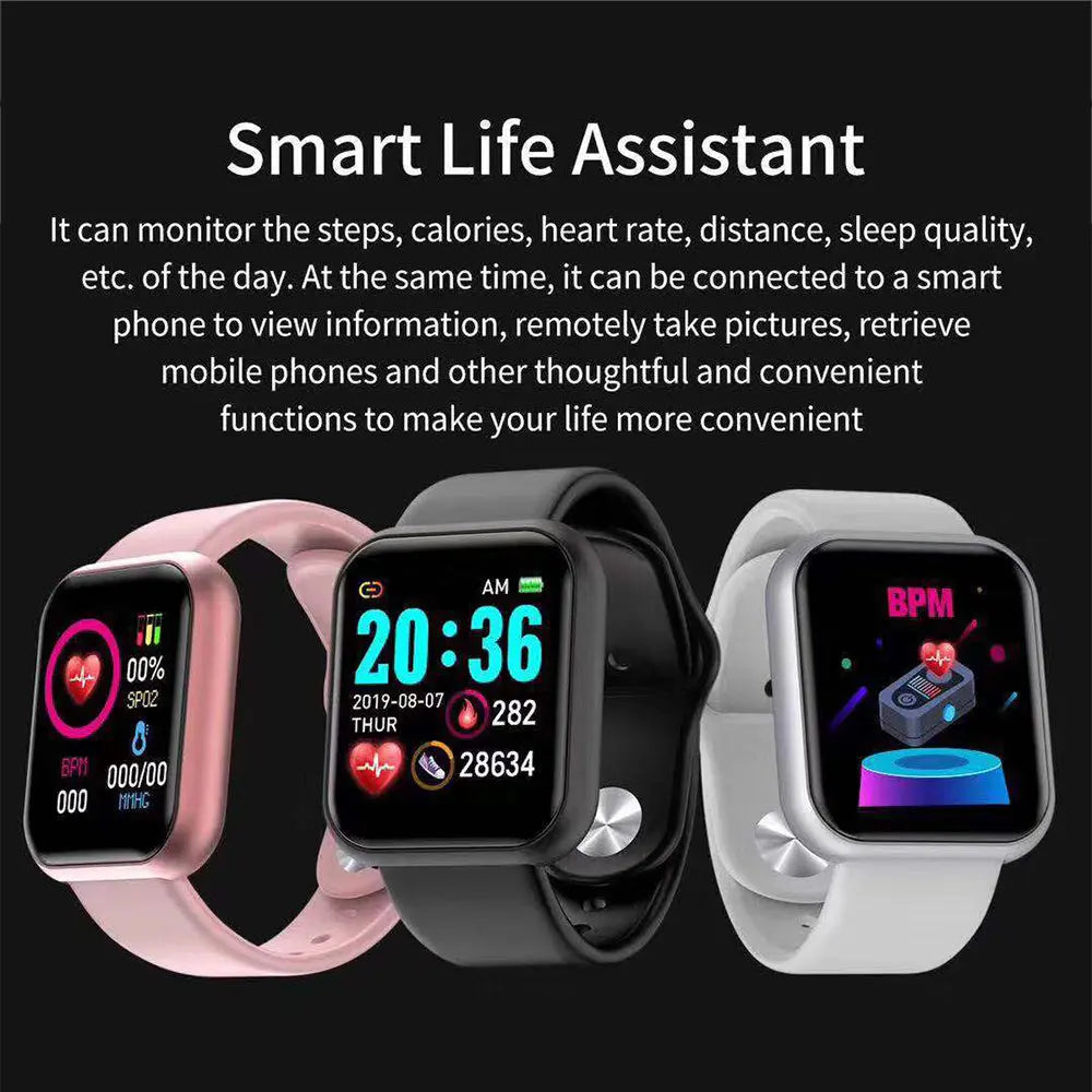 Reloj D20 Wrist Band Watch: Sport Smartwatch and Smart Bracelet